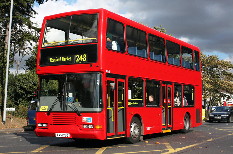 London Bus Routes | Route 248: Cranham - Romford Market | Route 248 ...