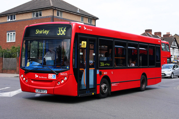 Route 356, Selkent ELBG 36025, LX58CCJ, Anerley