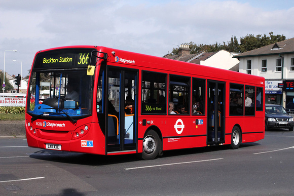 Route 366, Stagecoach London 36286, LX11AXC