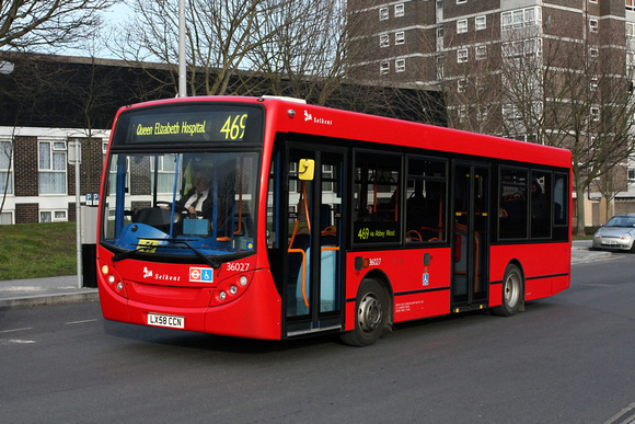 Route 469, Selkent ELBG 36027, LX58CCN, Erith