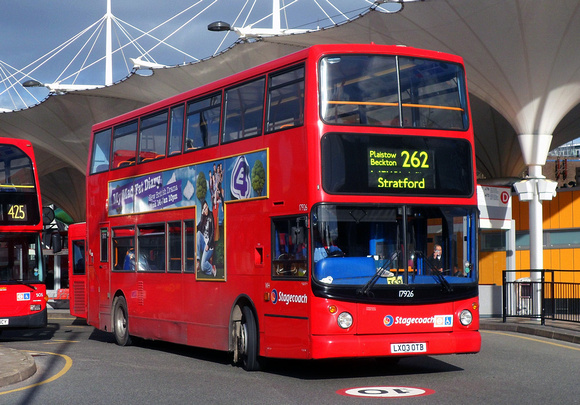 Route 262, Stagecoach London 17926, LX03OTB, Stratford