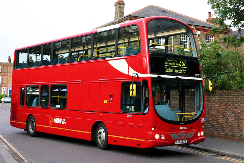 bus journey route 337