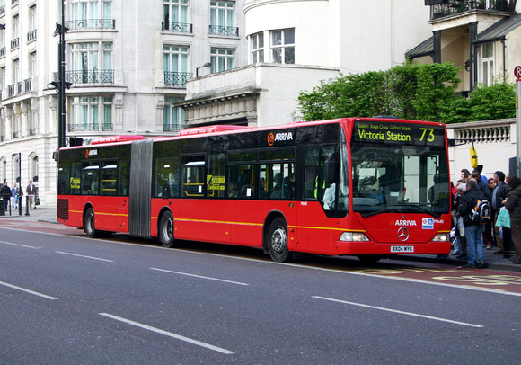 Route 73, Arriva London, MA40, BX04MYG, Marble Arch