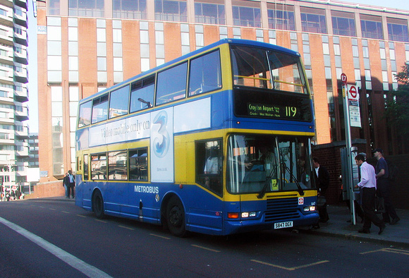 Route 119, Metrobus 847, S847DGX, Croydon