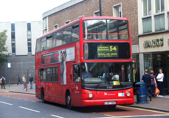 Route 54, Selkent ELBG 17350, X397NNO, Woolwich