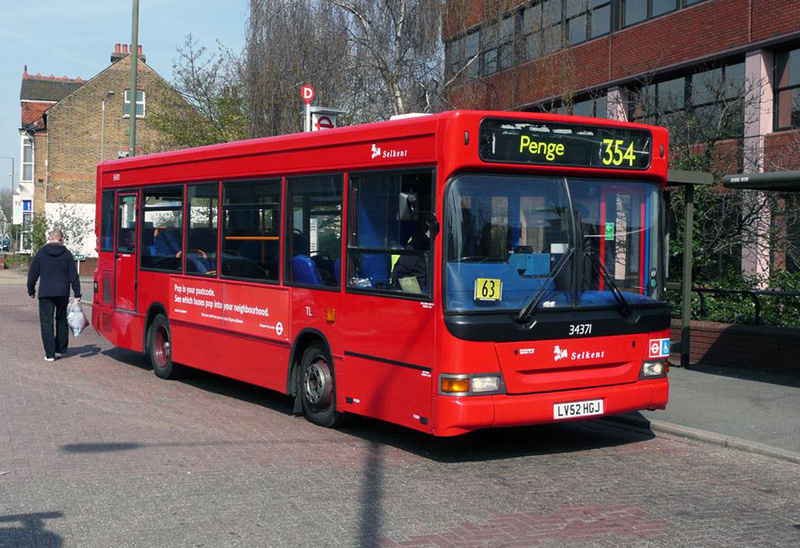 London Bus Routes | Route 354: Bromley North - Penge | Route 354 ...