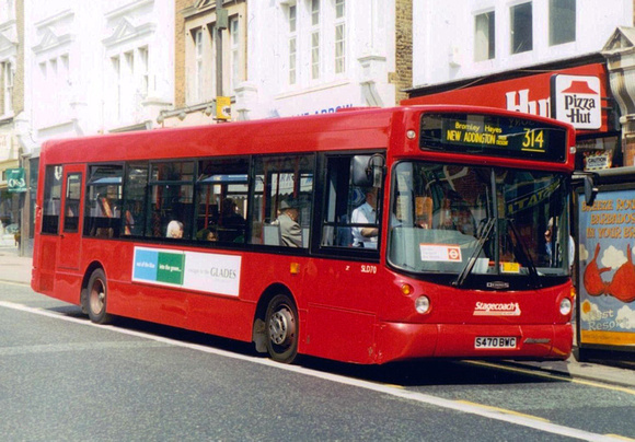 Route 314, Stagecoach London, SLD70, S470BWC, Bromley