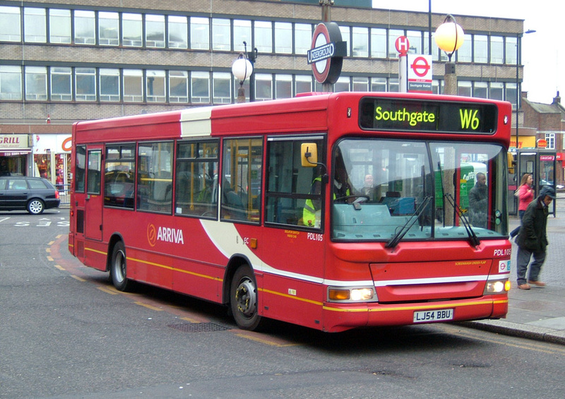 London Bus Routes | Route W6: Edmonton Green - Southgate | Route W6 ...