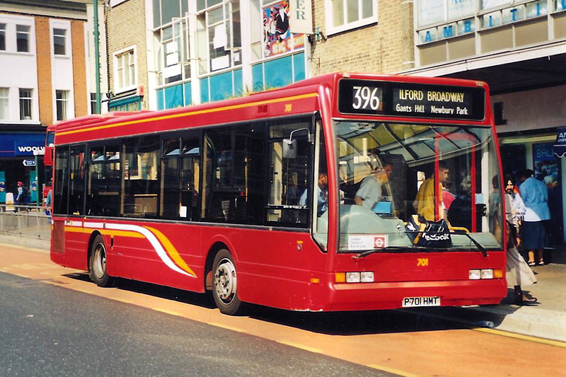 London Bus Routes | Route 396: Ilford Broadway - King George Hospital