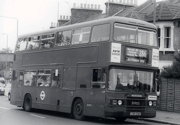 Route 286, London Transport, L89, C89CHM, Westcombe Hill