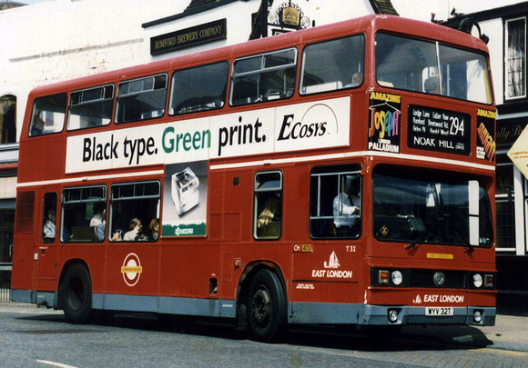 Route 294, East London Buses, T32, WYV32T