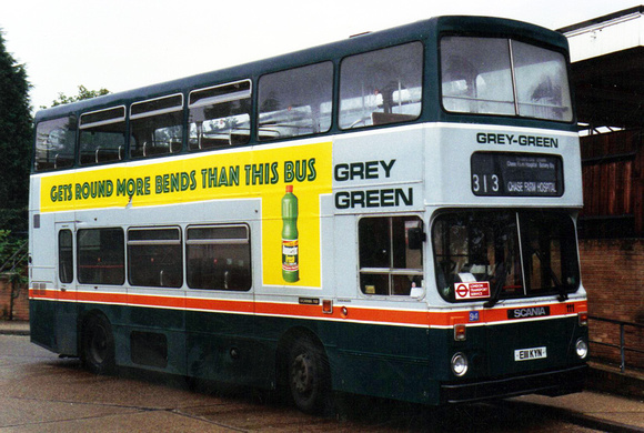 Route 313, Grey Green 111, E111KYN, Chingford