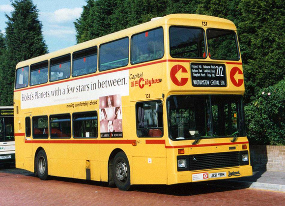 Route 212, Capital Citybus 131, J131YRM, Chingford