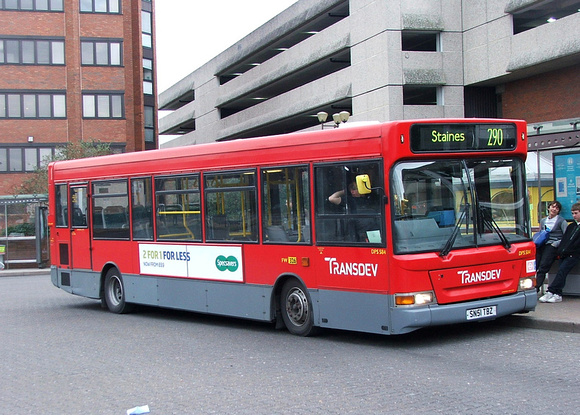 Route 290, Transdev, DPS584, SN51TBZ, Staines