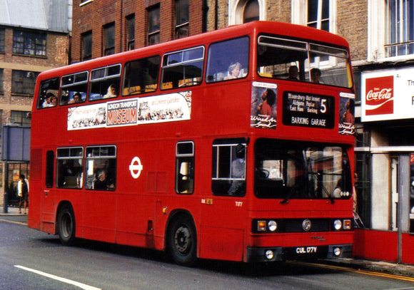 Route 5, London Transport, T177, CUL177V