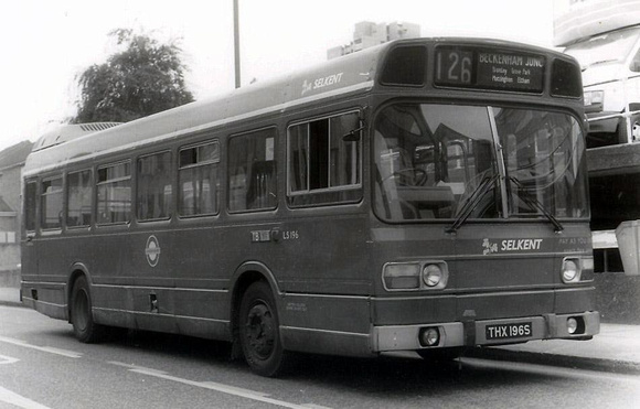 Route 126, Selkent, LS196, THX196S, Woolwich