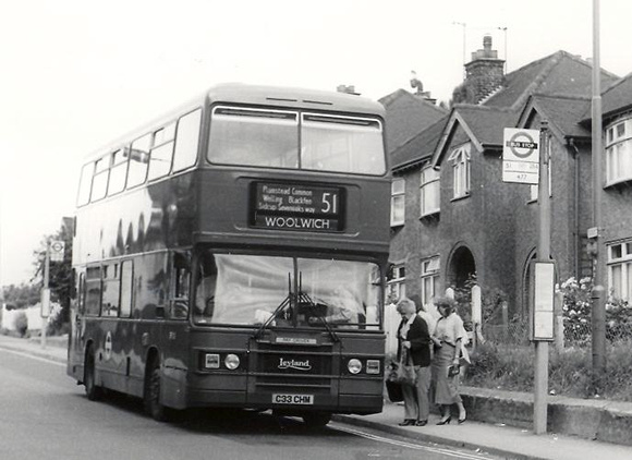Route 51, London Transport, L33, C33CHM, Orpington