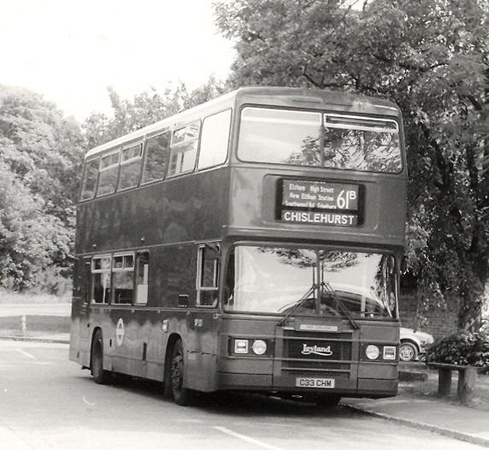 Route 61B, London Transport, L33, C33CHM, Chislehurst