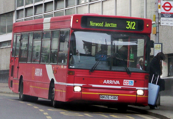Route 312, Arriva London, DPP26, R426COO, Croydon