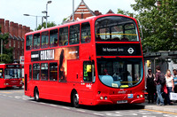 Abellio London 9043, BX55XMT, Hammersmith Bus Station