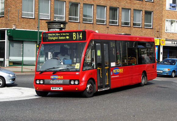 Route B14, Metrobus 198, W441CWX, Bexleyheath