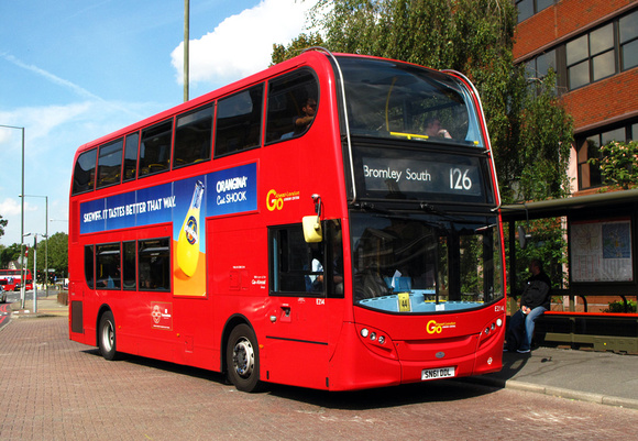 Route 126, Go Ahead London, E214, SN61DDL, Bromley