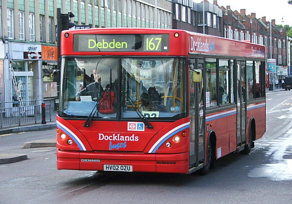 Route 167, Docklands Buses, HV02OZU