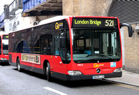 Route 521, Go Ahead London, MEC5, BG09JJX at Waterloo