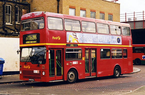 Route 295, First London, M892, A892SUL, Clapham Junction