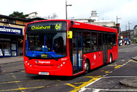 Route 61, Stagecoach London 36547, LX12DJV, Bromley