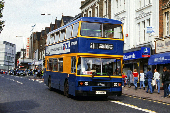 Route 61, Metrobus 814, K814HMV, Bromley