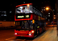 Route N9, London United RATP, SP47, YT09BNB, Hammersmith