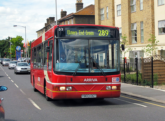 Route 289, Arriva London, DWL3, Y803DGT, Croydon