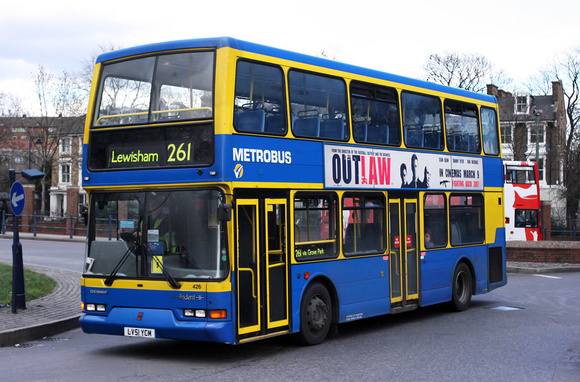 Route 261, Metrobus 426, LV51YCM, Lewisham