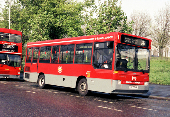 Route 249, South London Buses, DR27, H127THE, Crystal Palace