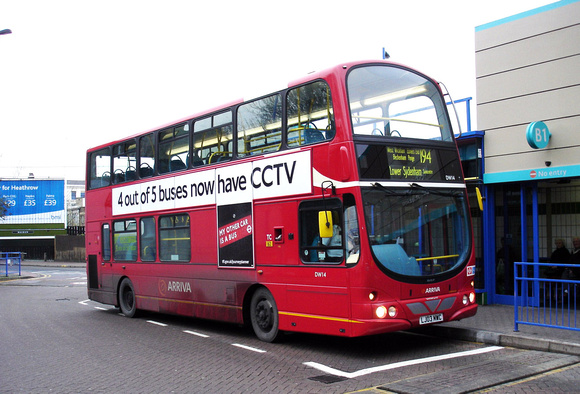 Route 194, Arriva London, DW14, LJ03MWC, West Croydon