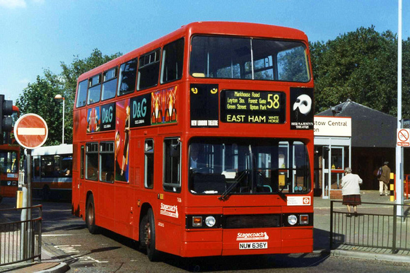 Route 58, Stagecoach London, T636, NUW636Y, Walthamstow