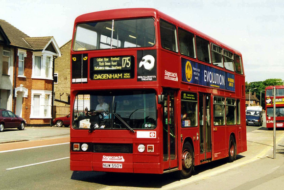 Route 175, Stagecoach London, T550, NUW550Y, Romford
