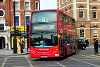 Route 27, London United RATP, ADH1, SN58EOR, Hammersmith