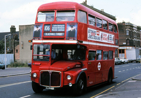 Route 106, London Transport, RM2046, ALM46B