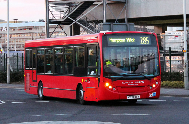 London Bus Routes | Route 285: Heathrow Central - Kingston | Route 285 ...