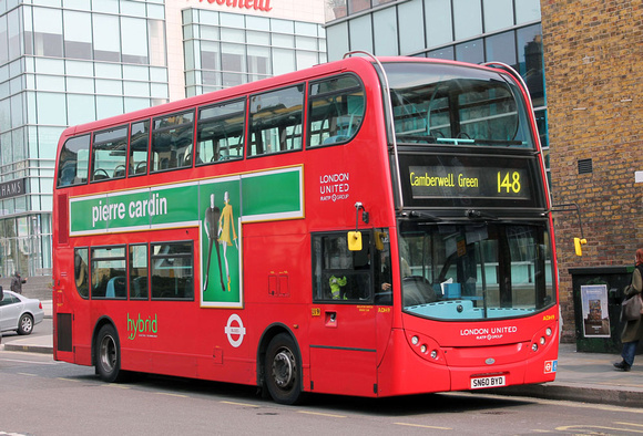 Route 148, London United RATP, ADH9, SN60BYD, White City