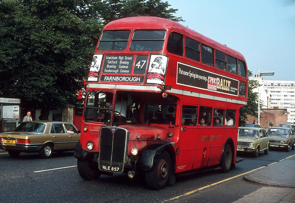 Route 47, London Transport, RT3750, NLE857