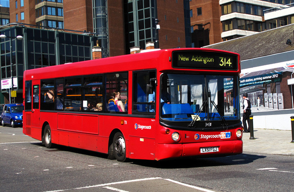 Route 314, Stagecoach London 34311, LX51FGJ, Bromley