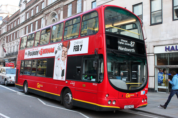 Route 87, Go Ahead London, WVL6, LG02KGZ, The Strand