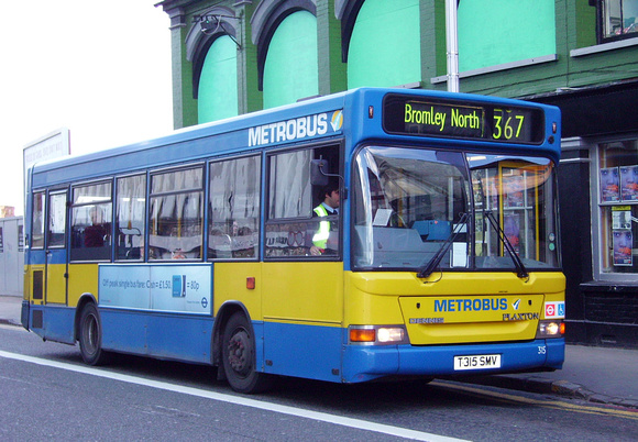 Route 367, Metrobus 315, T315SMV, Croydon