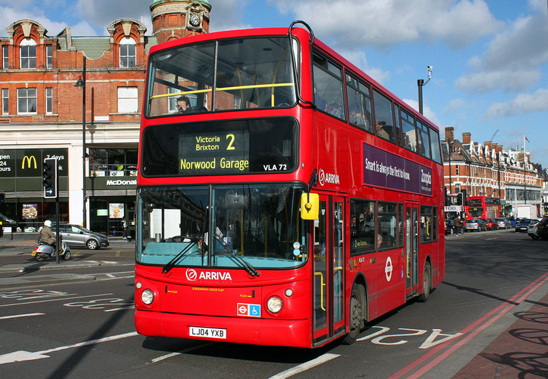 London Bus Routes | Route 2: Marylebone - West Norwood | Route 2 ...