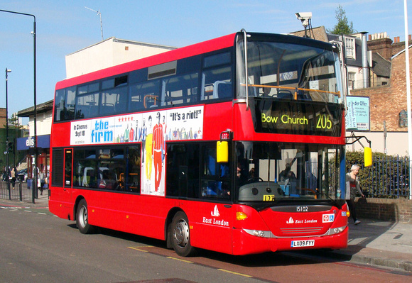 Route 205, East London ELBG 15102, LX09FYY, Mile End