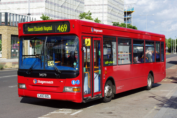 Route 469, Stagecoach London 34379, LX03BZL