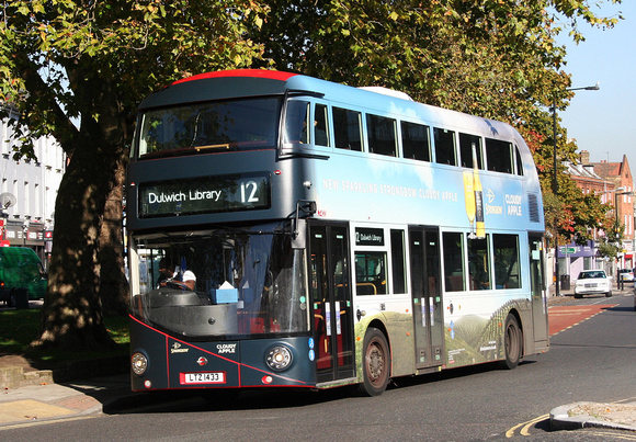 Route 12, Go Ahead London, LT433, LTZ1433, Peckham Rye